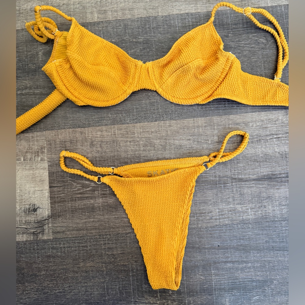 SKATIE Yellow Bikini
